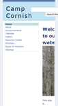 Mobile Screenshot of campcornish.org